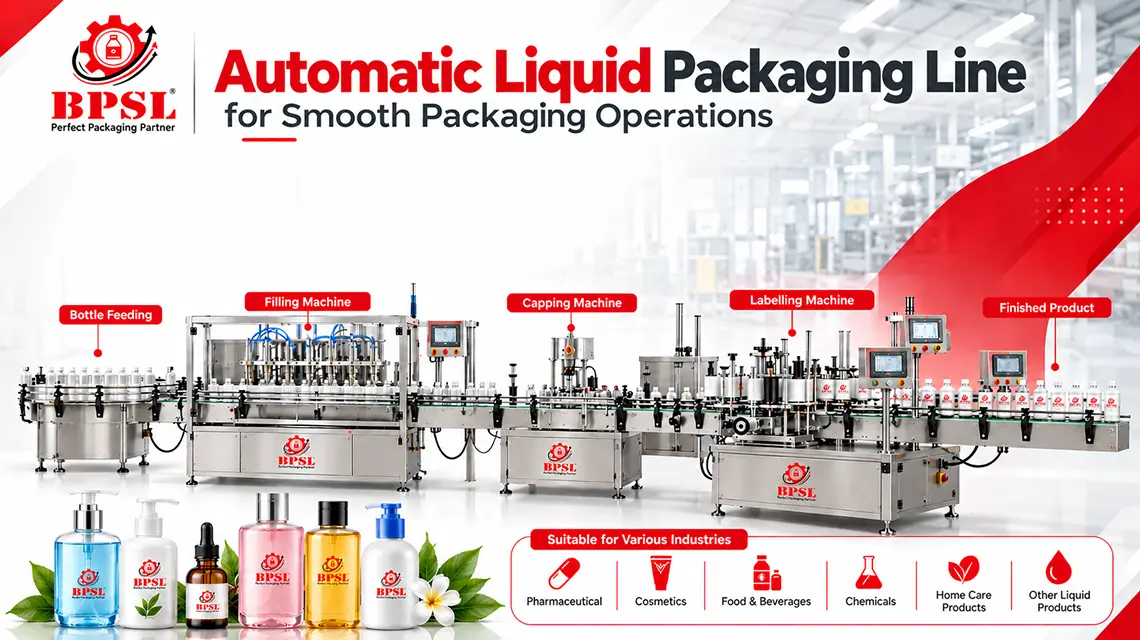 Automatic Liquid Packaging Line