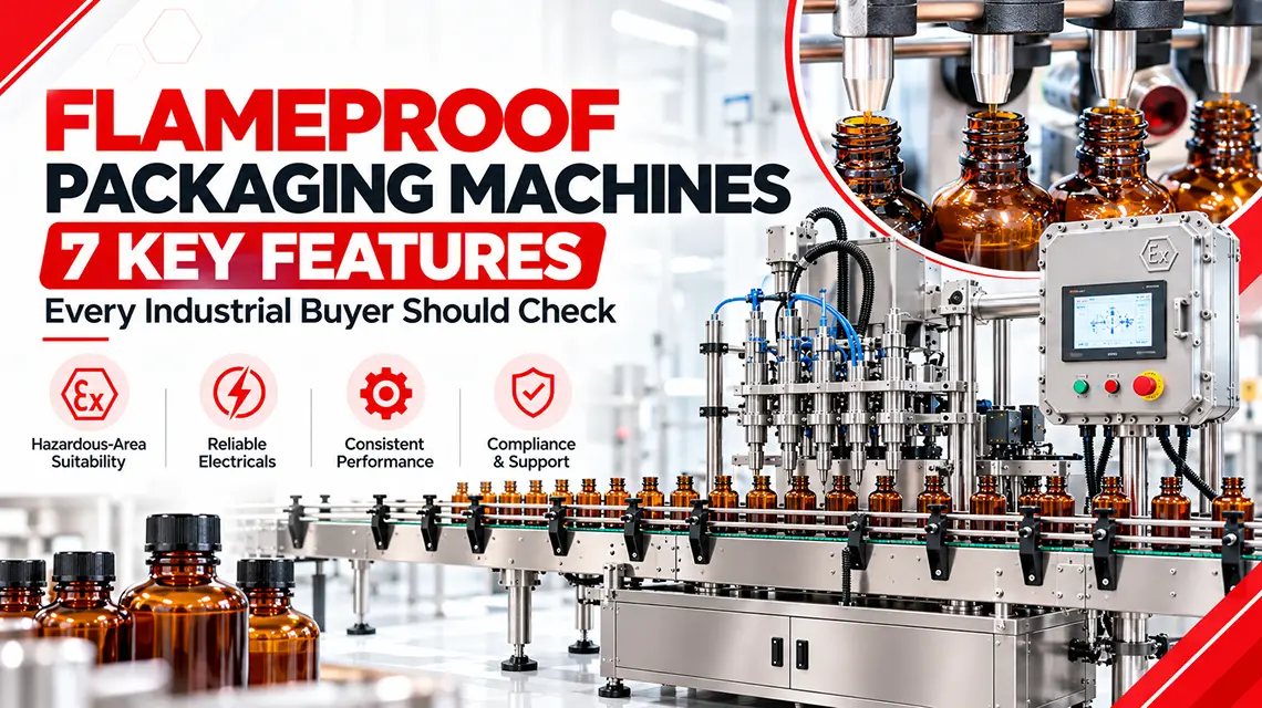 Flameproof Packaging Machines: 7 Key Features Every Industrial Buyer Should Check