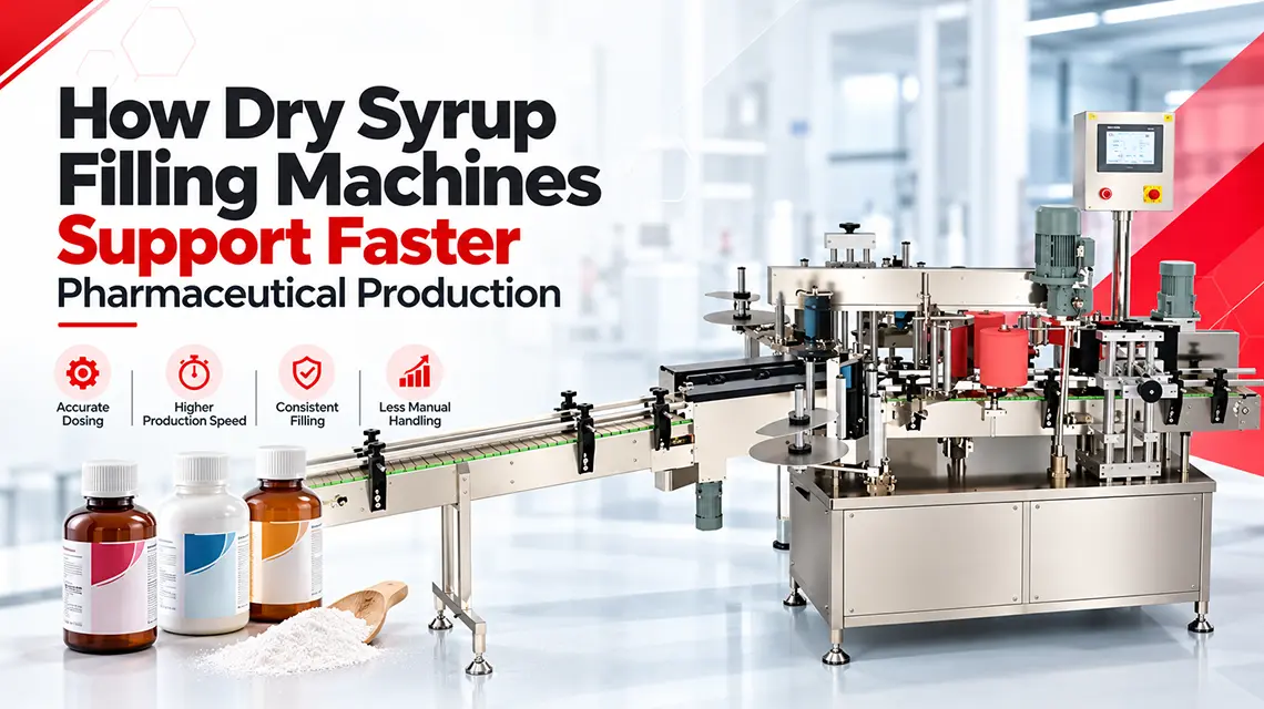 How Dry Syrup Filling Machines Support Faster Pharmaceutical Production