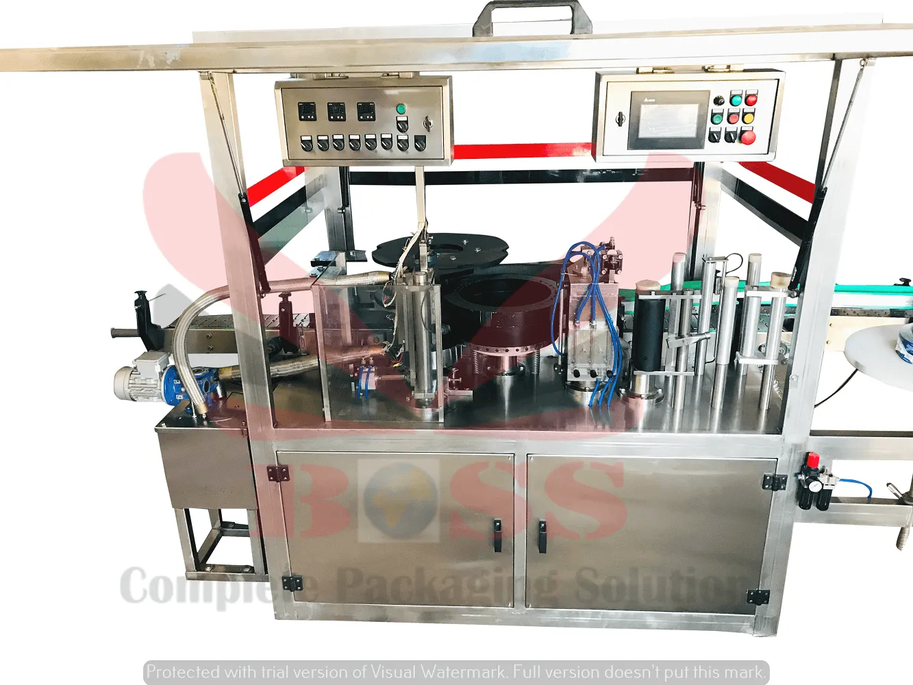 automatic sticker labelling machine exporter
