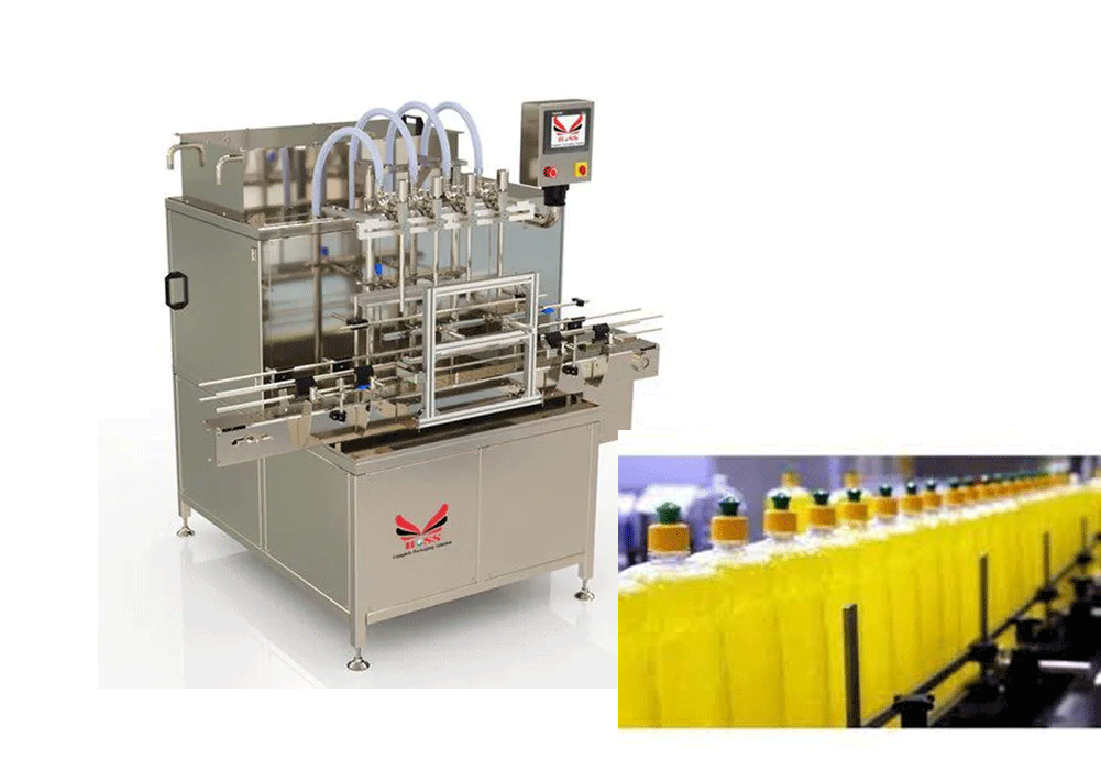 Automated Dishwashing Liquid Filling Machine