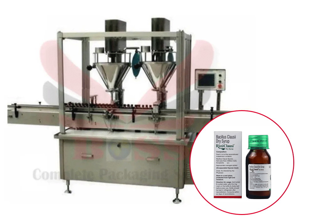Dry Syrup Filling Machine Manufacturer