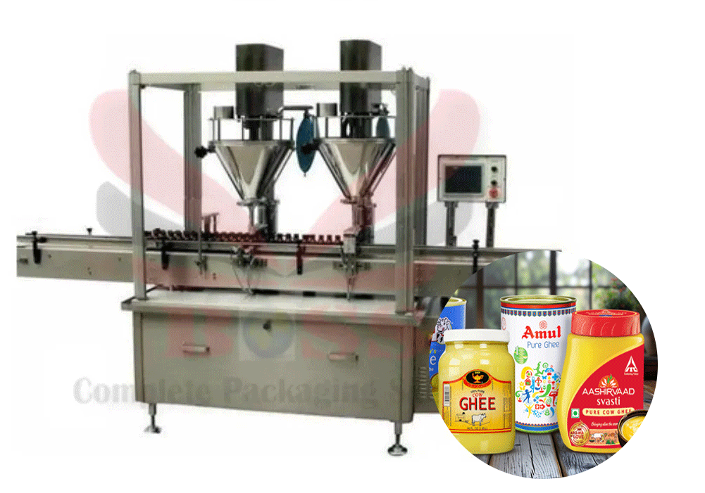 Automatic Ghee Filling Machine