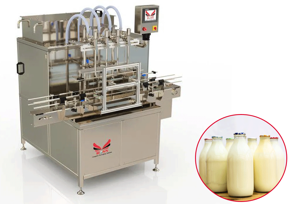 Milk Bottle Filling Machine