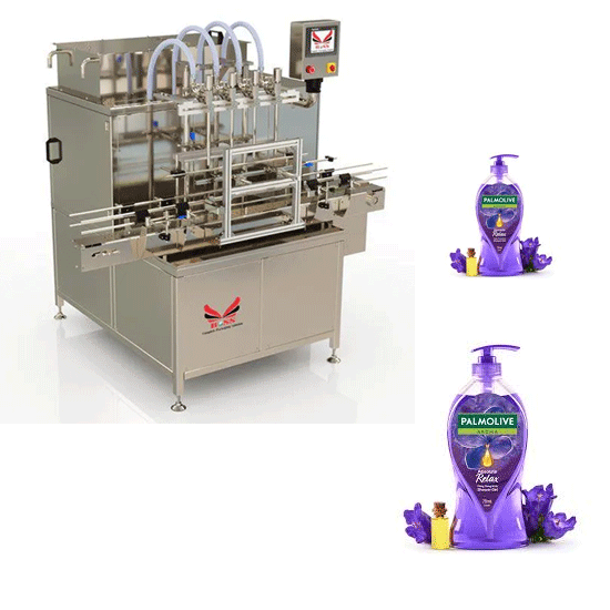 Automatic Shower Gel Filling Line 