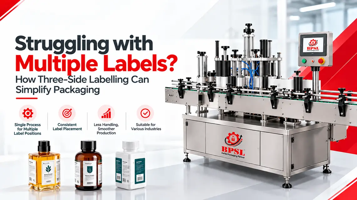 Struggling with Multiple Labels? How Three-Side Labelling Can Simplify Packaging